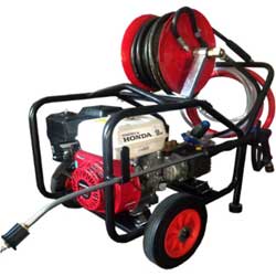 Honda GX200  power washer with reel
