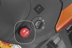 Husqvarna TC114 controls